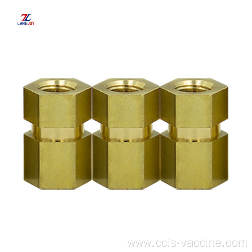 Cold Forming Insert Threading hex head Brass Nut